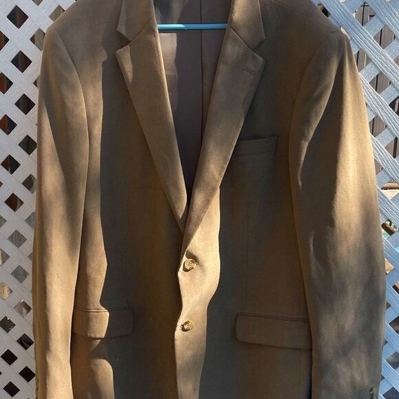 Andrew Fezza - Camel color Mans Blazer - Picture 3 of 9